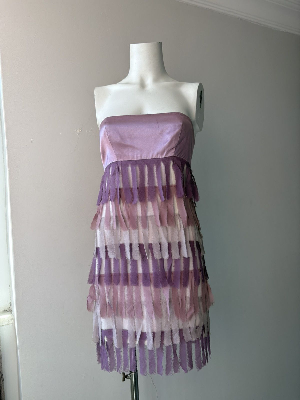 Vintage Silk dress Size M / US 6-8 / IT 42-44 - 9 Thumbnail