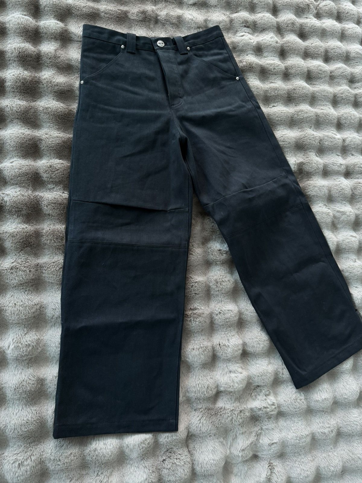 Chrome Hearts Chrome Hearts Street Sweeper Jeans | Grailed