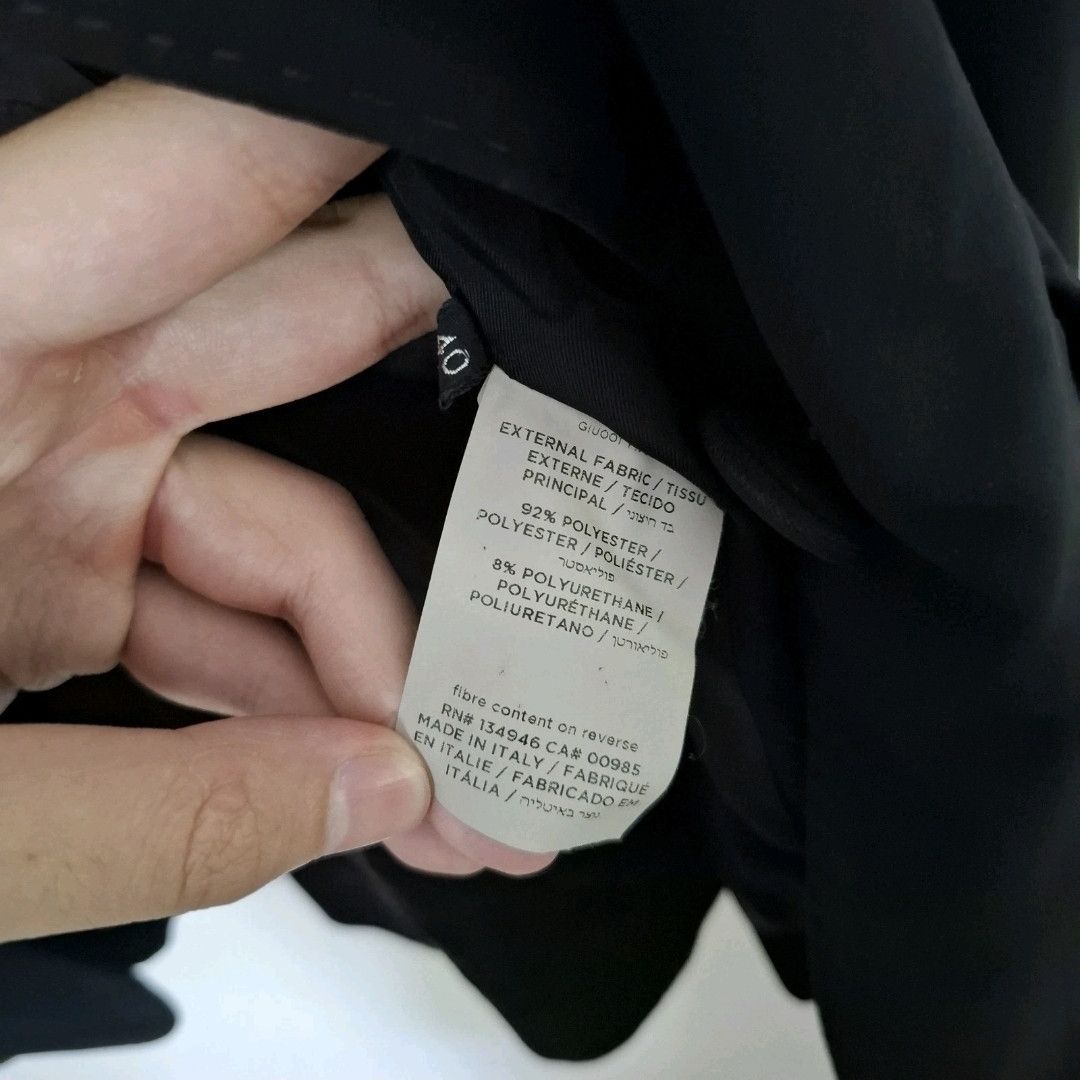 Tom Ford TOM FORD Black Long Sleeve Buttoned Polyester Blazer Jacket Size S / US 4 / IT 40 - 5 Thumbnail