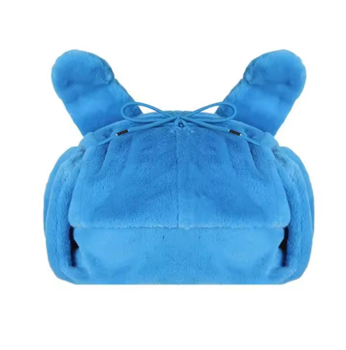 Other Vintage Friday Night Bear Blue Ushanka Winter Warm Hat Size ONE SIZE - 5 Thumbnail