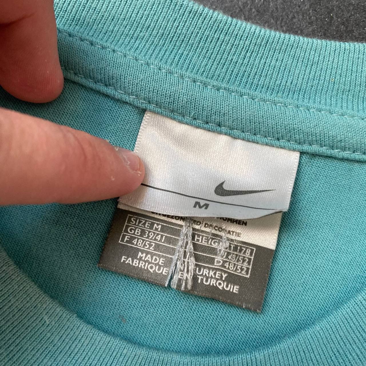 Nike Vintage big logo Nike tee shirts Size US M / EU 48-50 / 2 - 4 Thumbnail