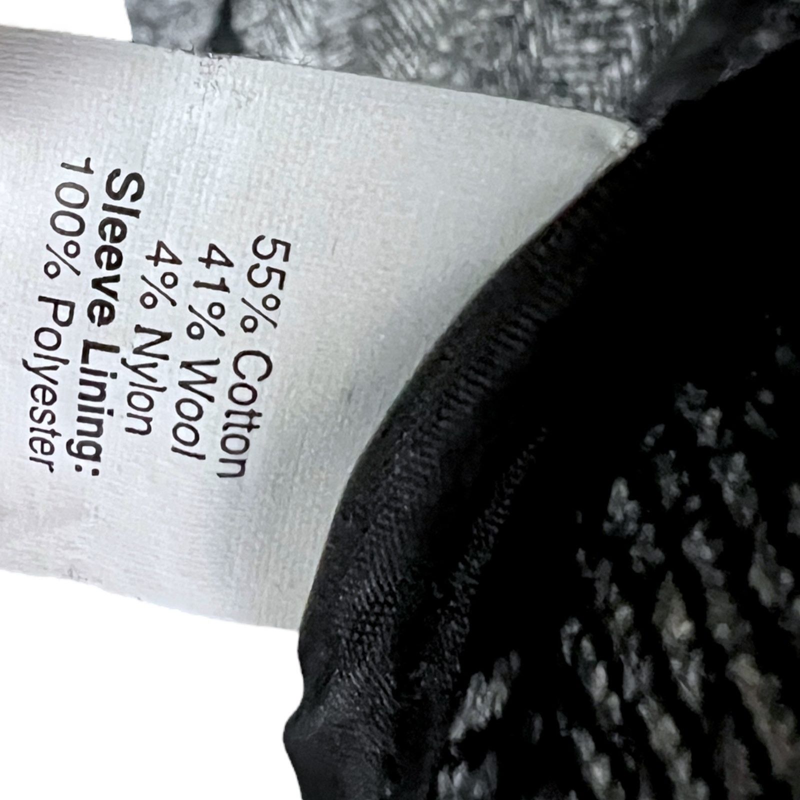 J.Crew J.Crew Womens Size 10 Gray Double Breasted Wool Blend Blazer Size L / US 10 / IT 46 - 6 Thumbnail