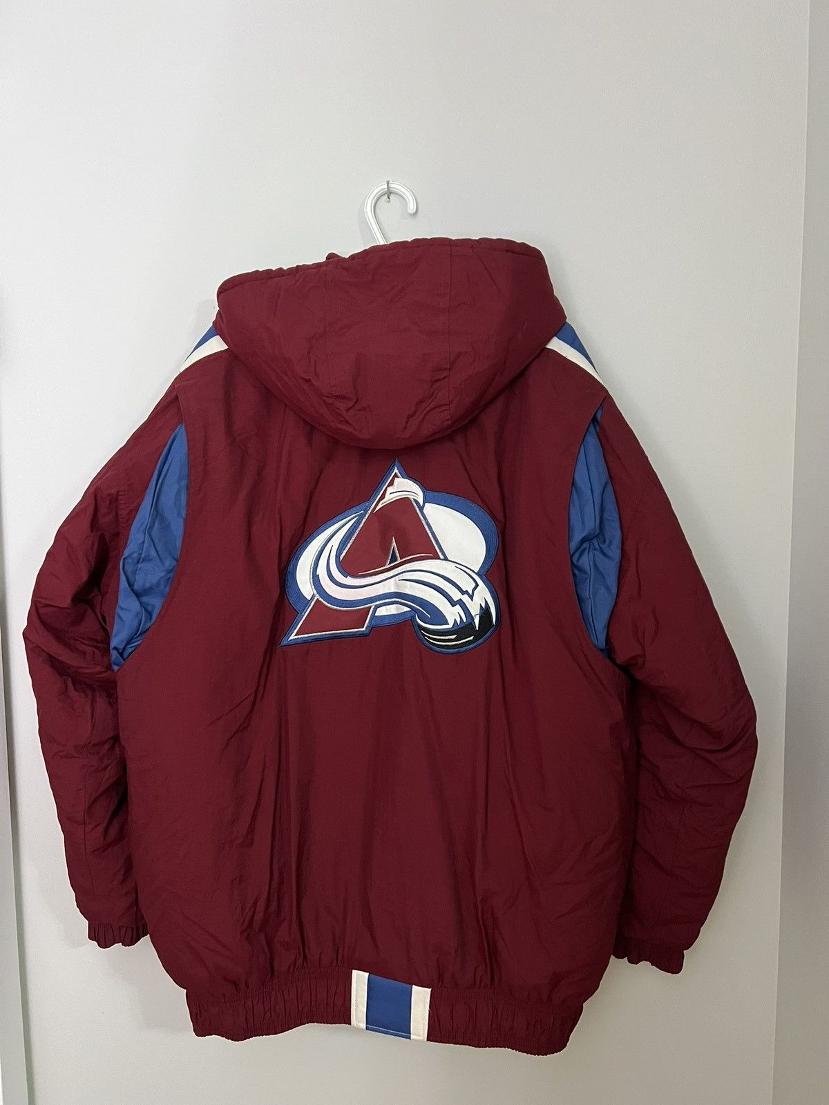 Vintage Colorado Avalanche Jacket NHL Hockey STARTER 90s
