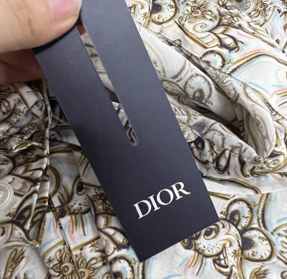 Dior Dior x Kenny Scharf All Over Print Short Sleeve Shirt J41 Size S / US 4 / IT 40 - 6 Thumbnail