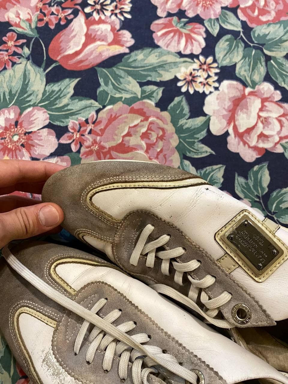 Dolce & Gabbana Low-Top D&G Sneakers Vintage Streetwear Dolce & Gabbana Y2K Size US 8 / EU 41 - 9 Thumbnail