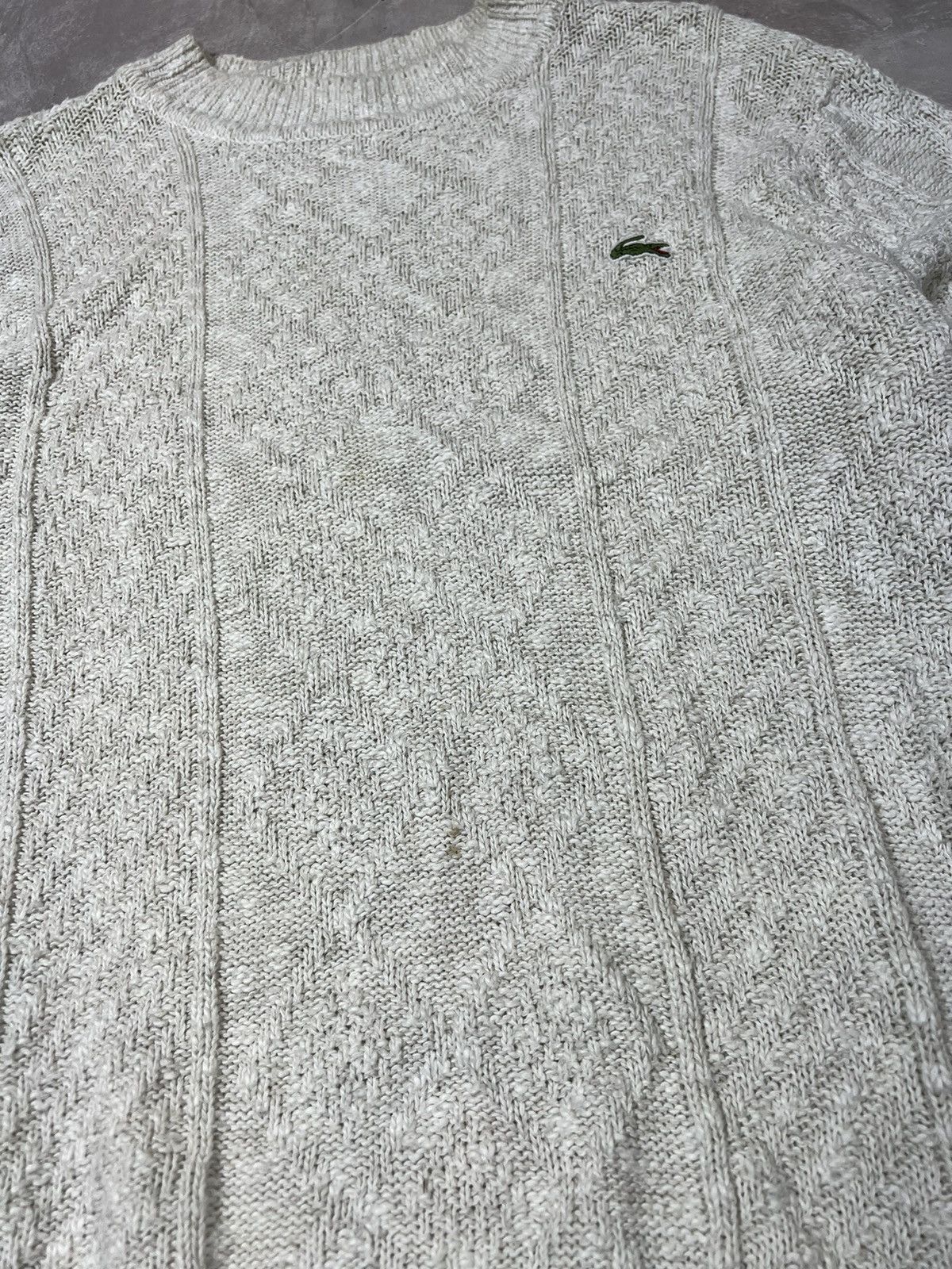 Lacoste Vintage 90s Lacoste knit Y2k sweater Size US XL / EU 56 / 4 - 6 Thumbnail