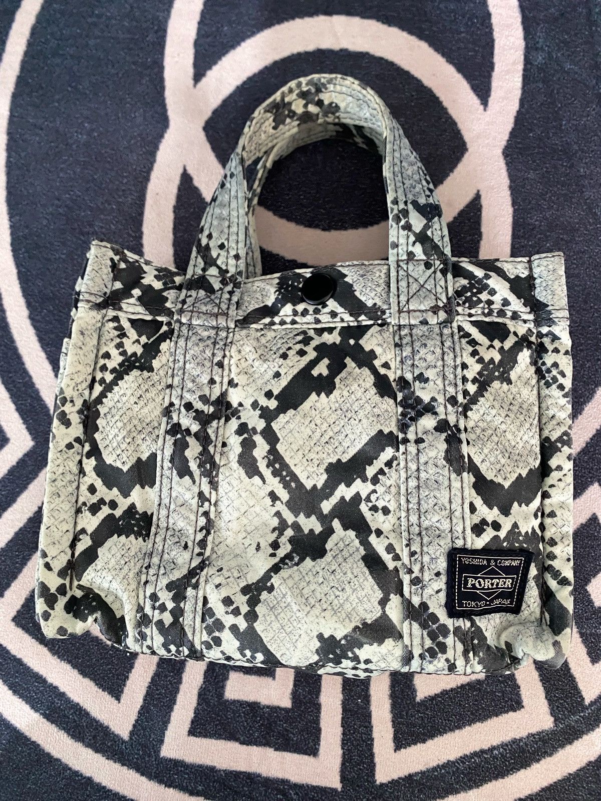 Head Porter × Porter Head Porter Snakeskin Pattern Tote Bag Size ONE SIZE - 2 Thumbnail