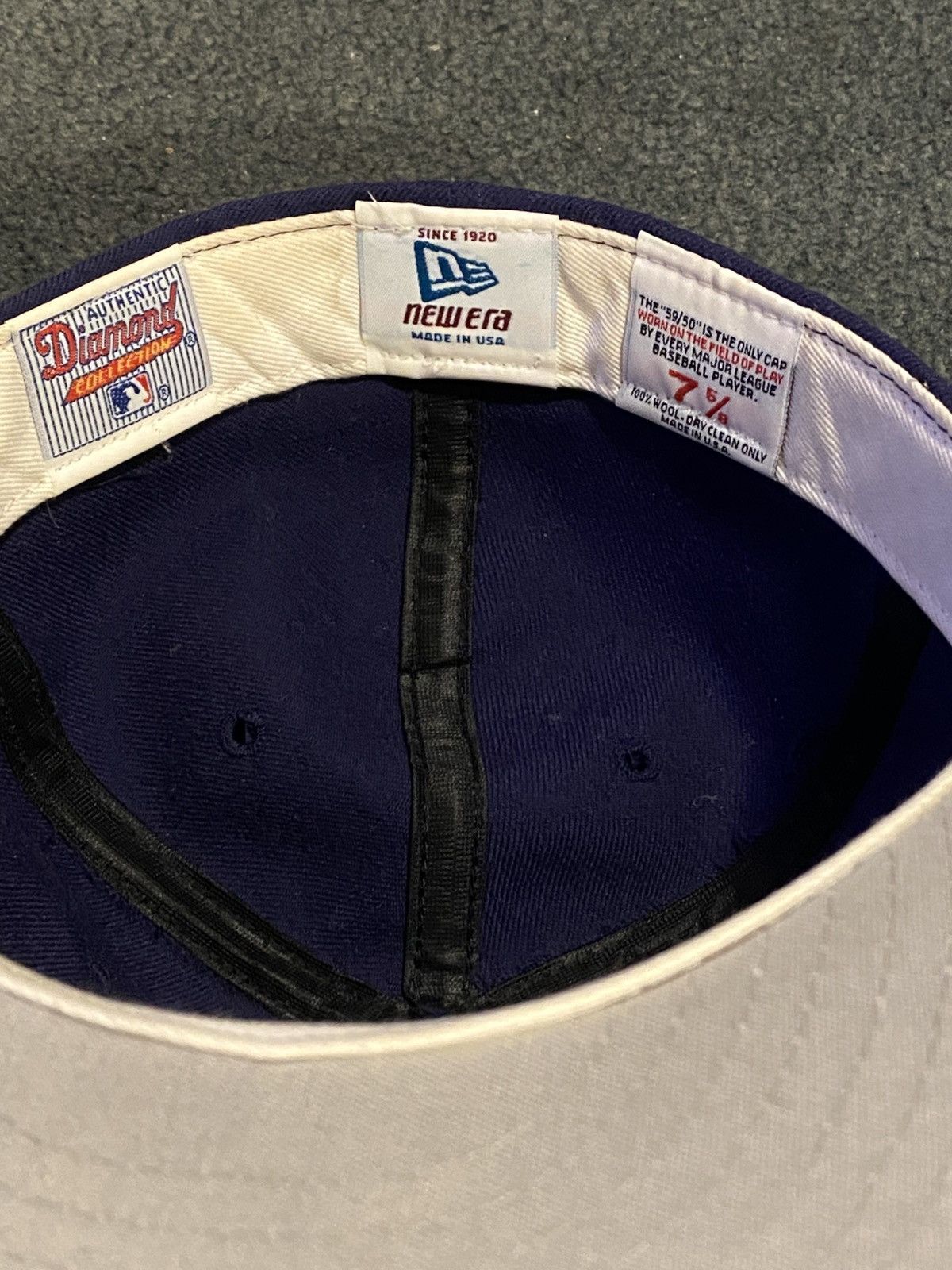MLB × New Era × Vintage VINTAGE 90s NEW ERA 5950 ANEHEIM ANGELS FITTED CAP Size ONE SIZE - 6 Thumbnail