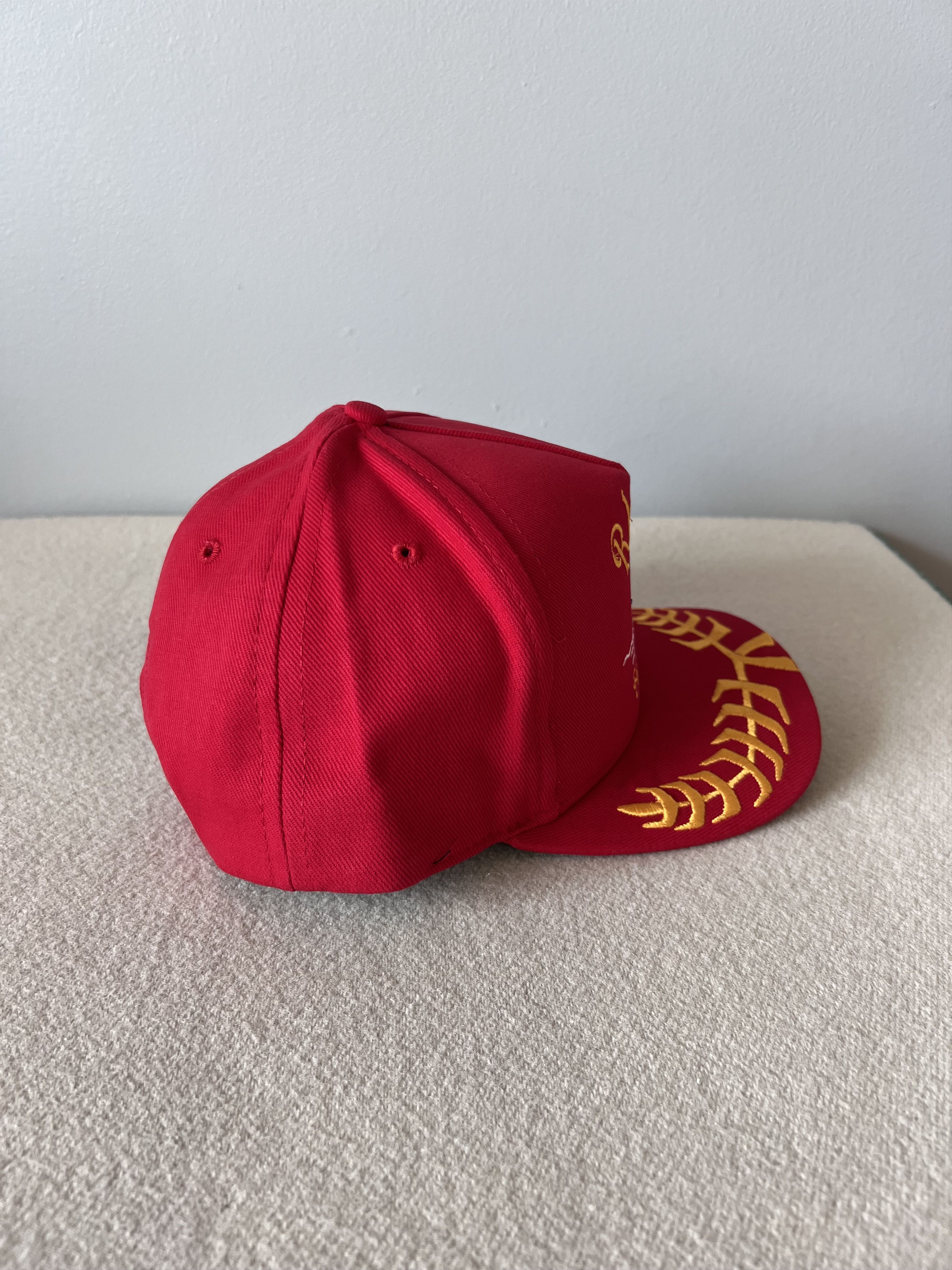 Rhude Rhude Riviera Sailing Hat in Red Size ONE SIZE - 3 Thumbnail