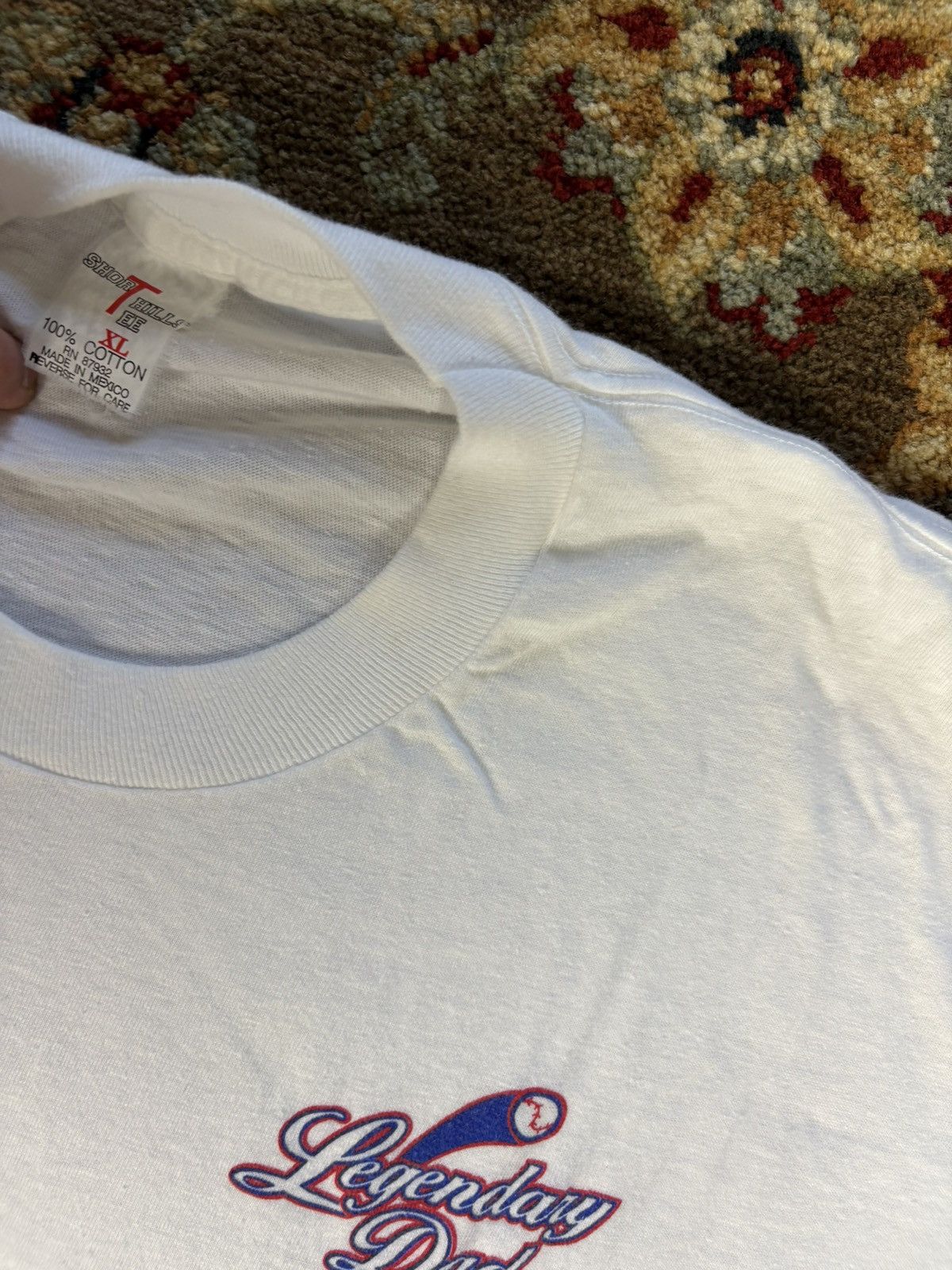 Vintage Vintage 1990s legendary dad tshirt Size US XL / EU 56 / 4 - 6 Thumbnail