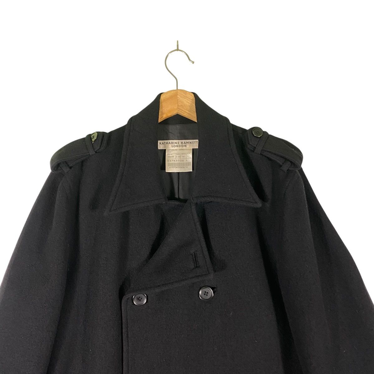 Katharine Hamnett London Vintage Katharine Hamnett London Jacket L Size Black Colour Size US L / EU 52-54 / 3 - 5 Thumbnail