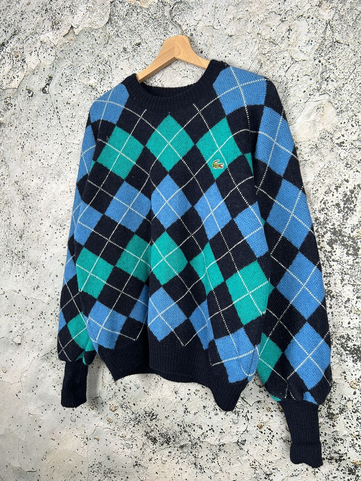 Lacoste Vintage Lacoste 90s Made in France Rare Knit Sweater Size US S / EU 44-46 / 1 - 2 Thumbnail