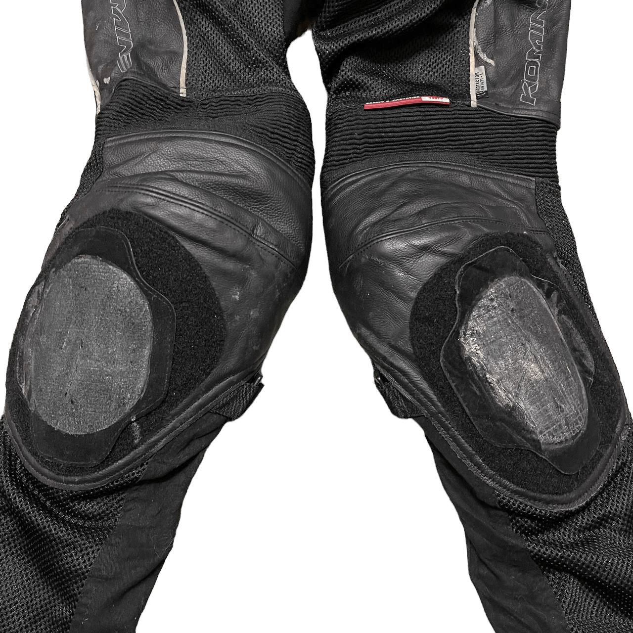 Kadoya Vintage Komine Racing Safety & Innovation Leather Pant Size US 31 - 4 Thumbnail