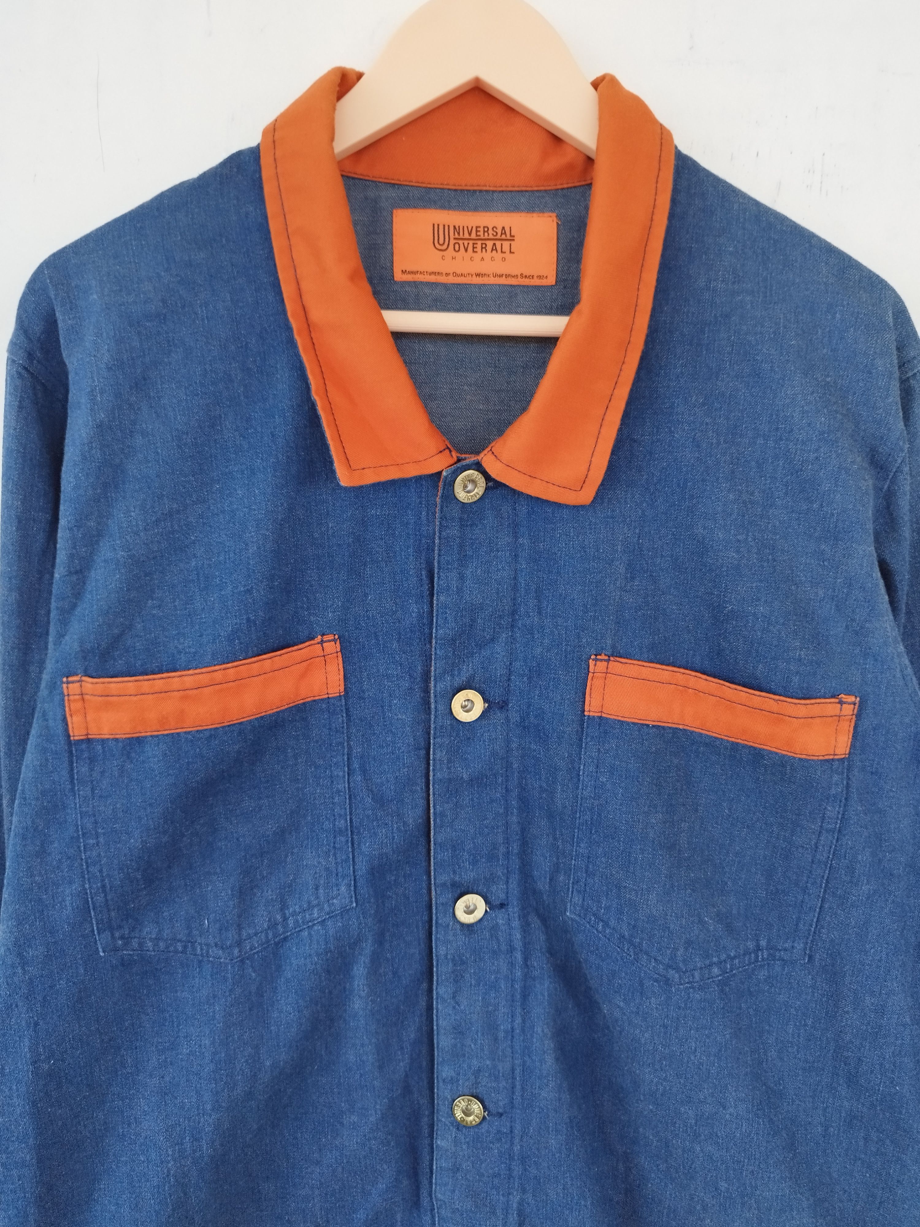 UNIVERSAL PRODUCTS. × Universal Overall Chicago Universal Chicago Overall Jacket Size US L / EU 52-54 / 3 - 2 Thumbnail