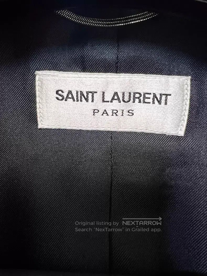 Saint Laurent Paris Saint Laurent Paris Gray Prince of Wales Check Wool Suit a Size US S / EU 44-46 / 1 - 3 Thumbnail