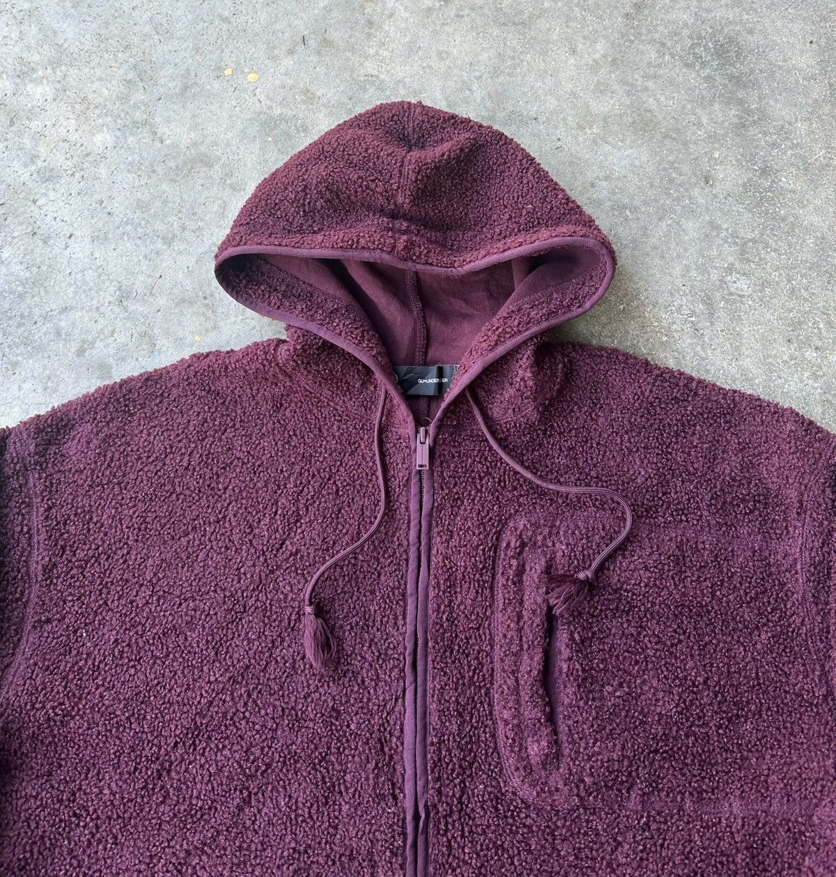 GU × Undercover Gu x undercover deep pile fleece long jacket hoodie Size US XL / EU 56 / 4 - 4 Thumbnail
