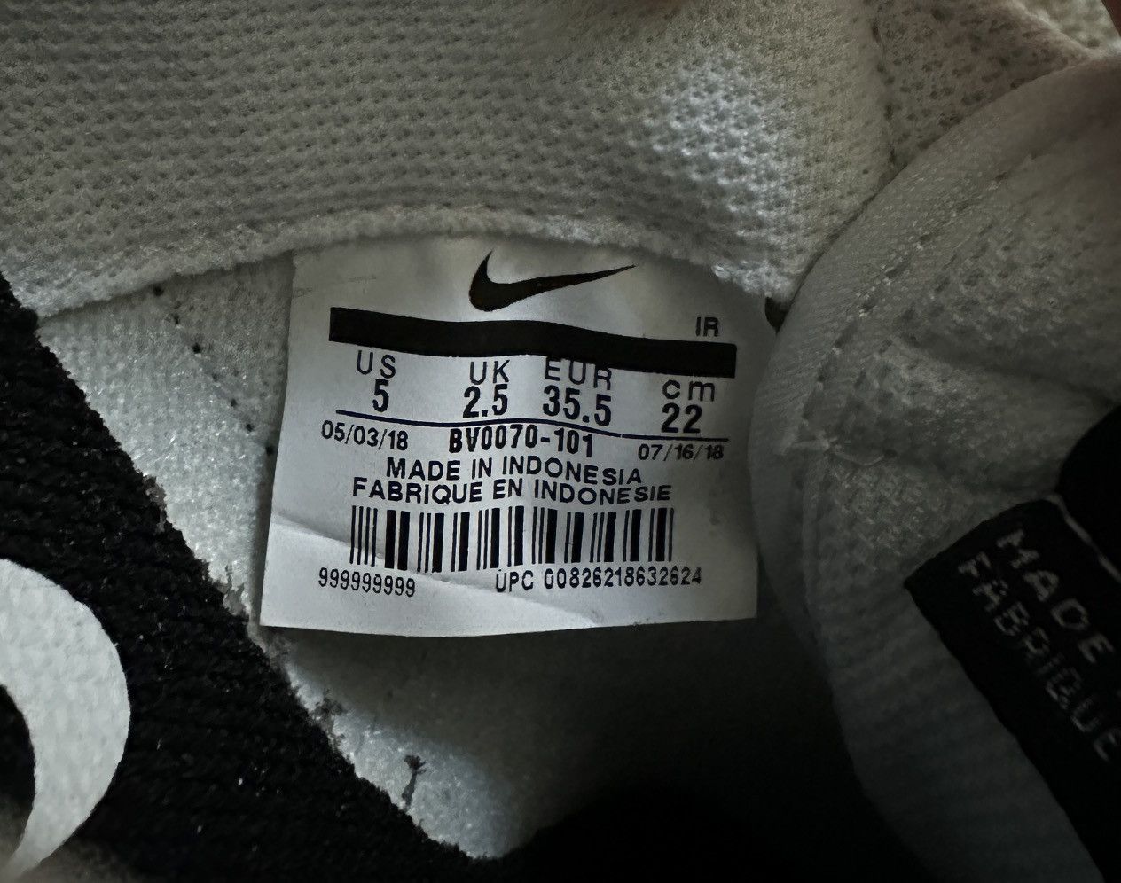 Comme des Garcons × Nike COMME des Garcons x Nike Wmns Cortez 'Check White' Size US 5 / IT 35 - 6 Thumbnail