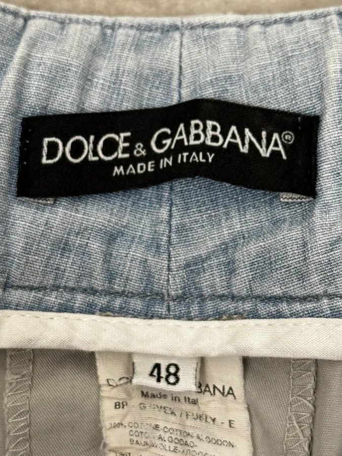 SS2005 Dolce & Gabbana Grey Cargo Shorts