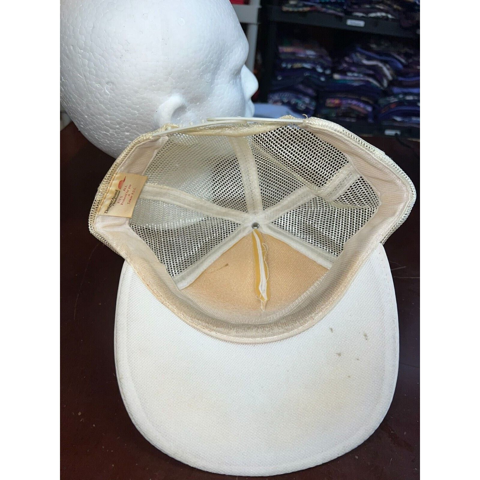 Vintage Vintage Scrambled Egg Hat Snapback Trucker Headquarters Size ONE SIZE - 7 Thumbnail