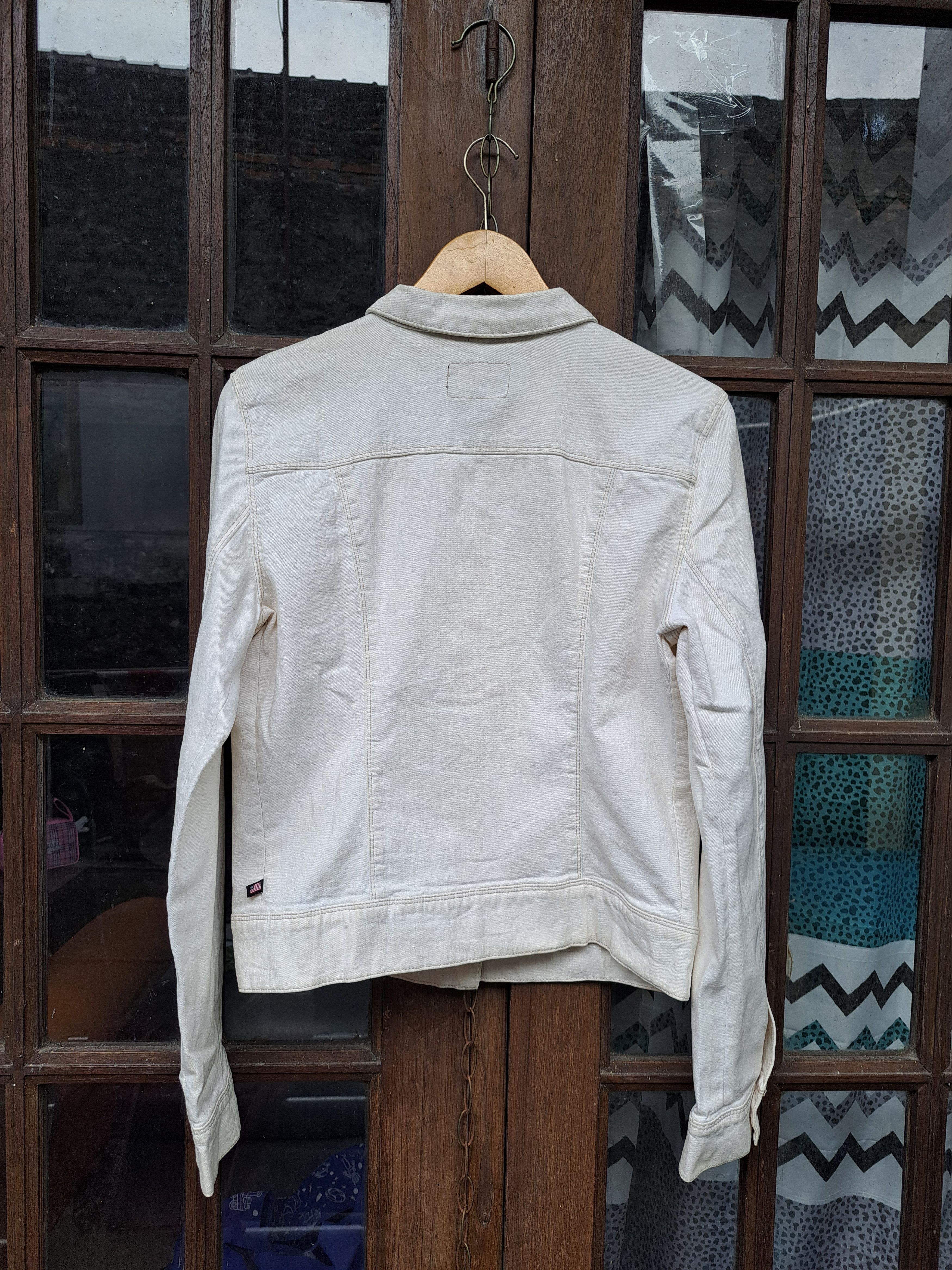 Polo Ralph Lauren × Vintage Ralph Lauren Polo Jeans Kaitline jean Jacket Women L Size L / US 10 / IT 46 - 4 Thumbnail