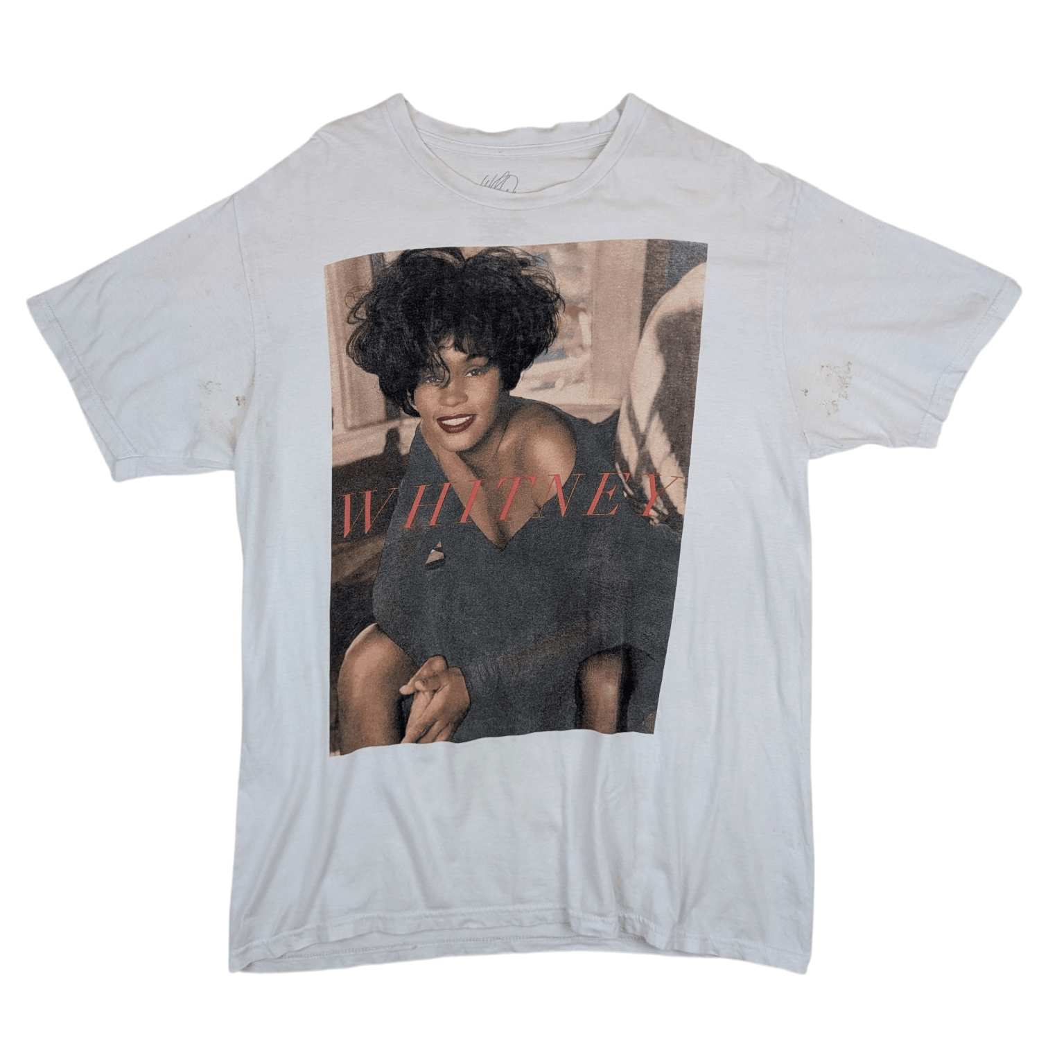 Rap Tees WHITNEY HOUSTON Singer T-Shirt Size US L / EU 52-54 / 3 - 2 Thumbnail