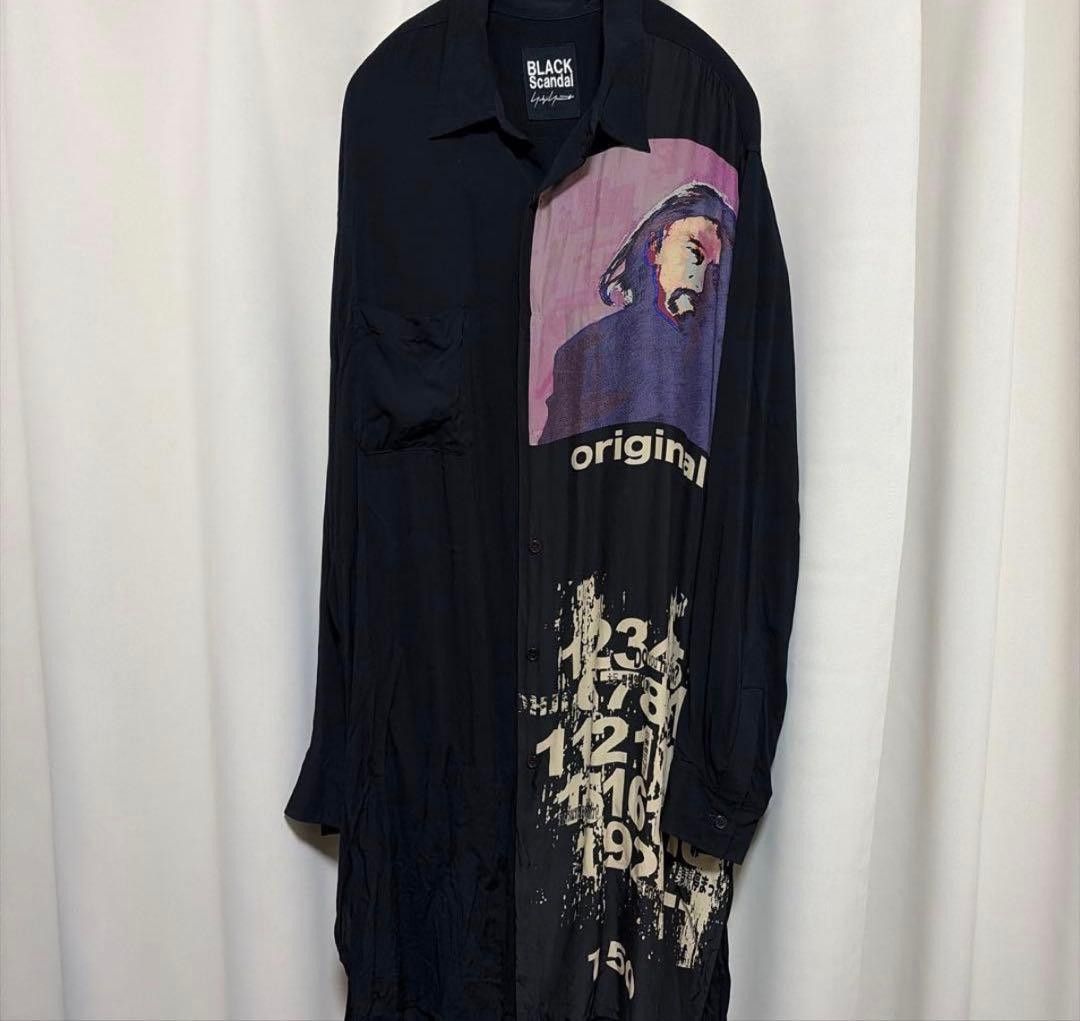 Yohji Yamamoto yohji yamamoto / POUR HOMME 20SS Switch Silk Shirt Size US L / EU 52-54 / 3 - 1 Thumbnail
