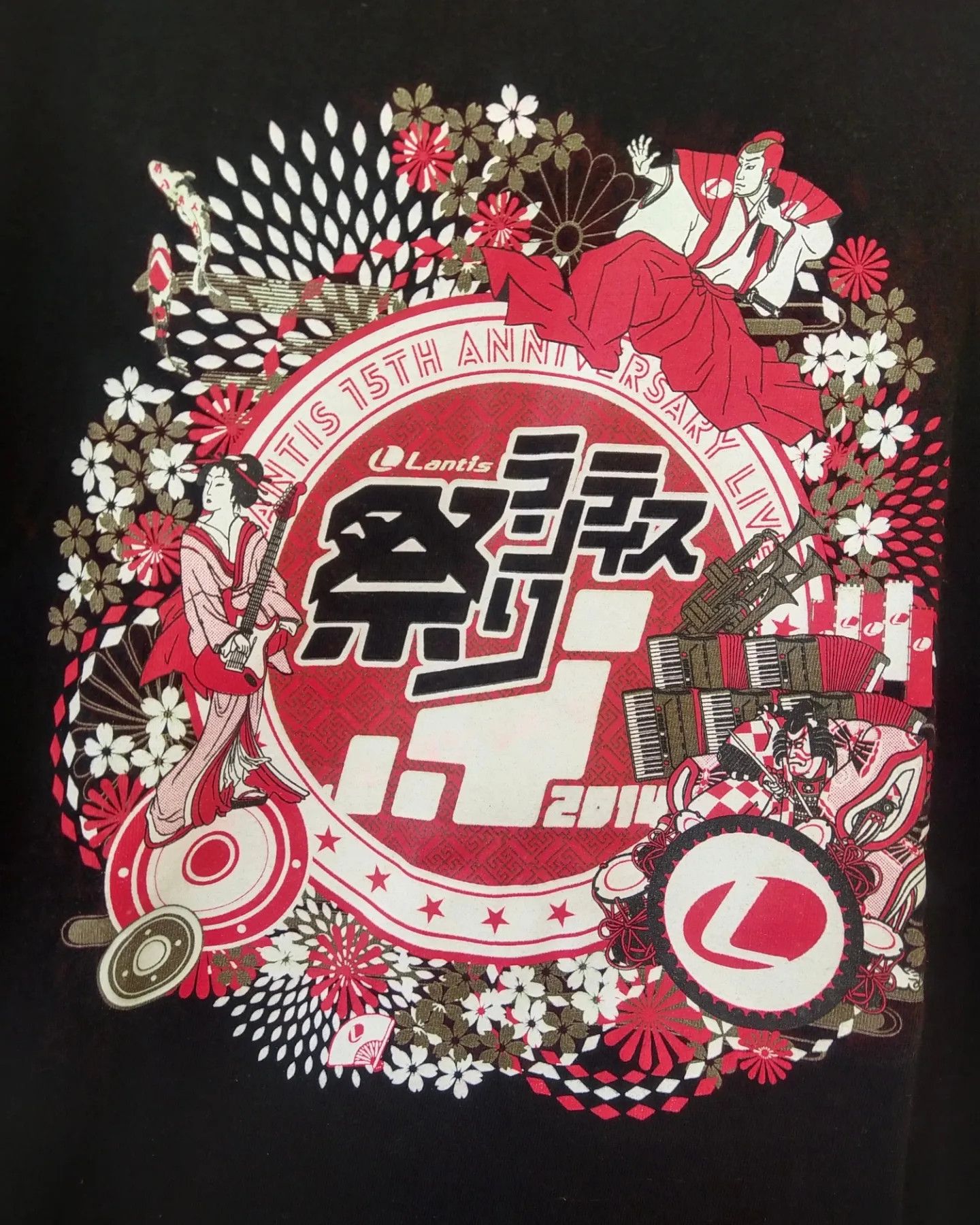 Japanese Brand Lantis Matsuri Anniversary 2014 Event Idol Tee Size US M / EU 48-50 / 2 - 2 Thumbnail