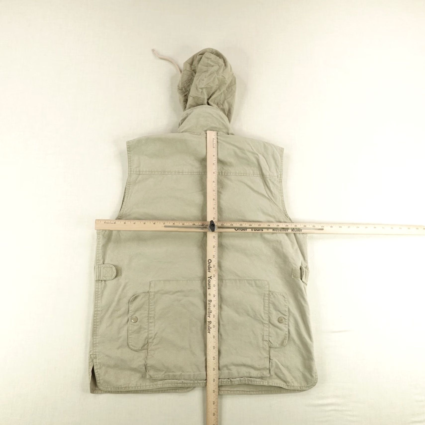Banana Republic VINTAGE Banana Republic Men's Vest L Khaki Safari Utility 80s Outdoor Hiking Hunting Fishing Size US L / EU 52-54 / 3 - 4 Thumbnail