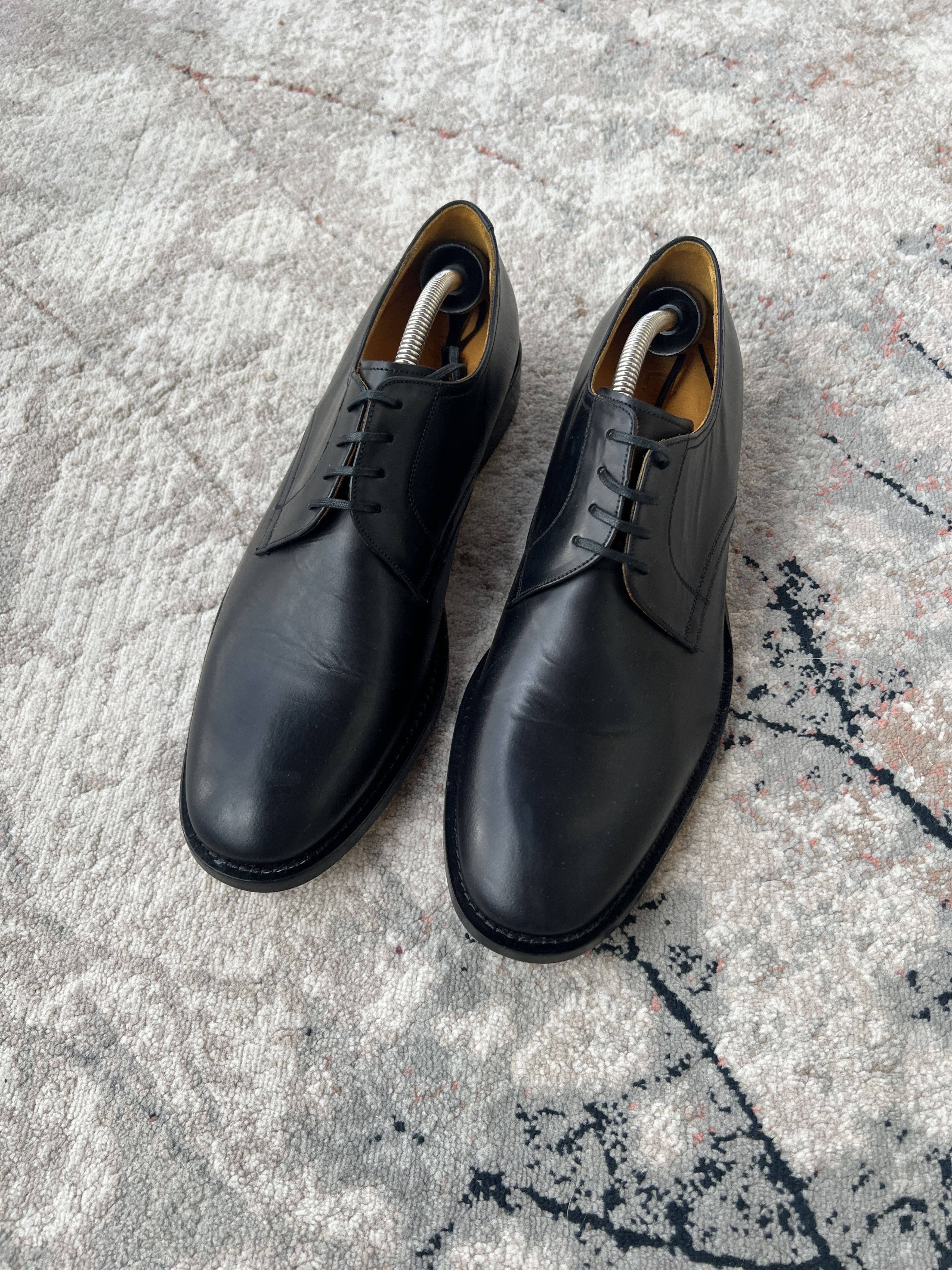 David Eden Vero Cuoio Navyboot Leather Shoes Size US 9.5 / EU 42-43 - 2 Thumbnail