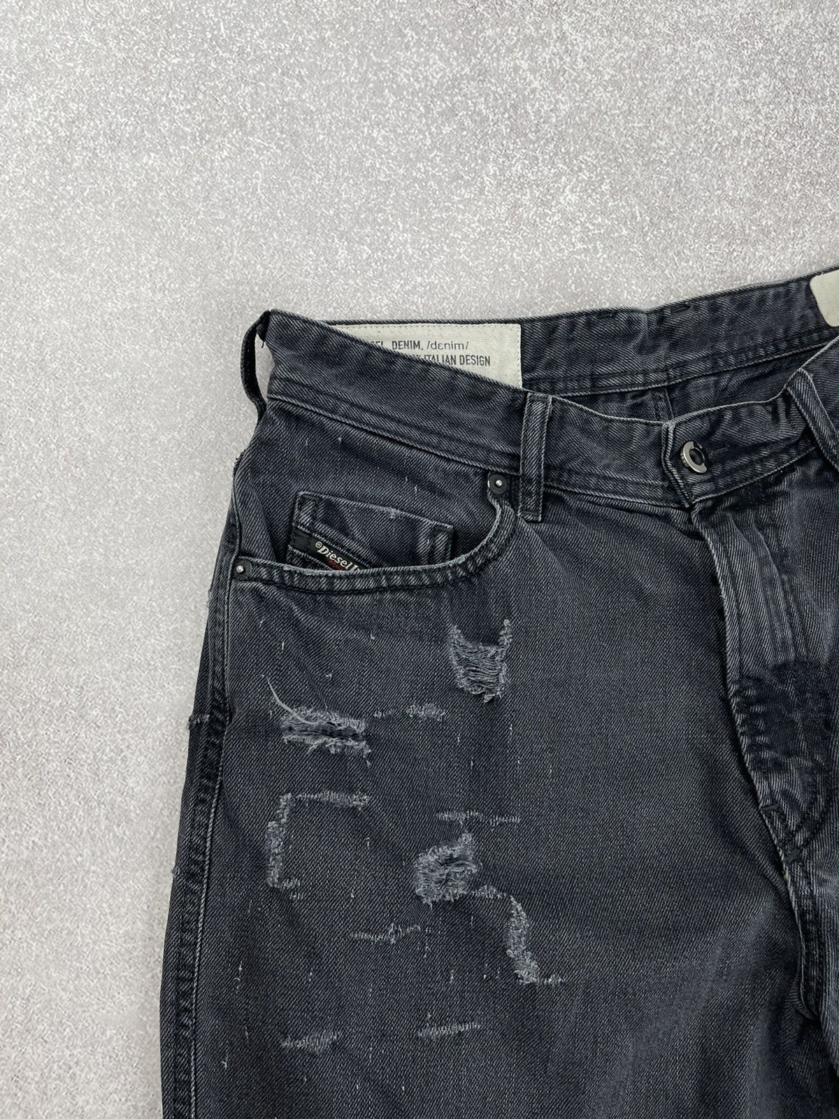 Diesel Diesel D-Willoh Denim Shorts Size 29 Size US 29 - 4 Thumbnail
