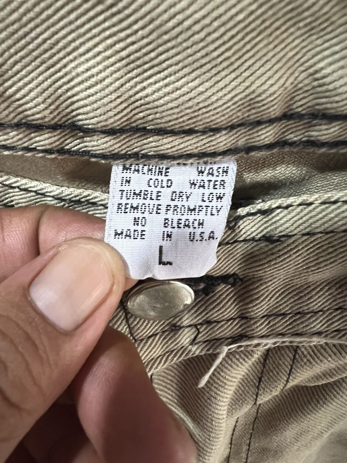 Other 🔥Vintage Channelone Made in Usa Denim Size US 36 / EU 52 - 15 Thumbnail