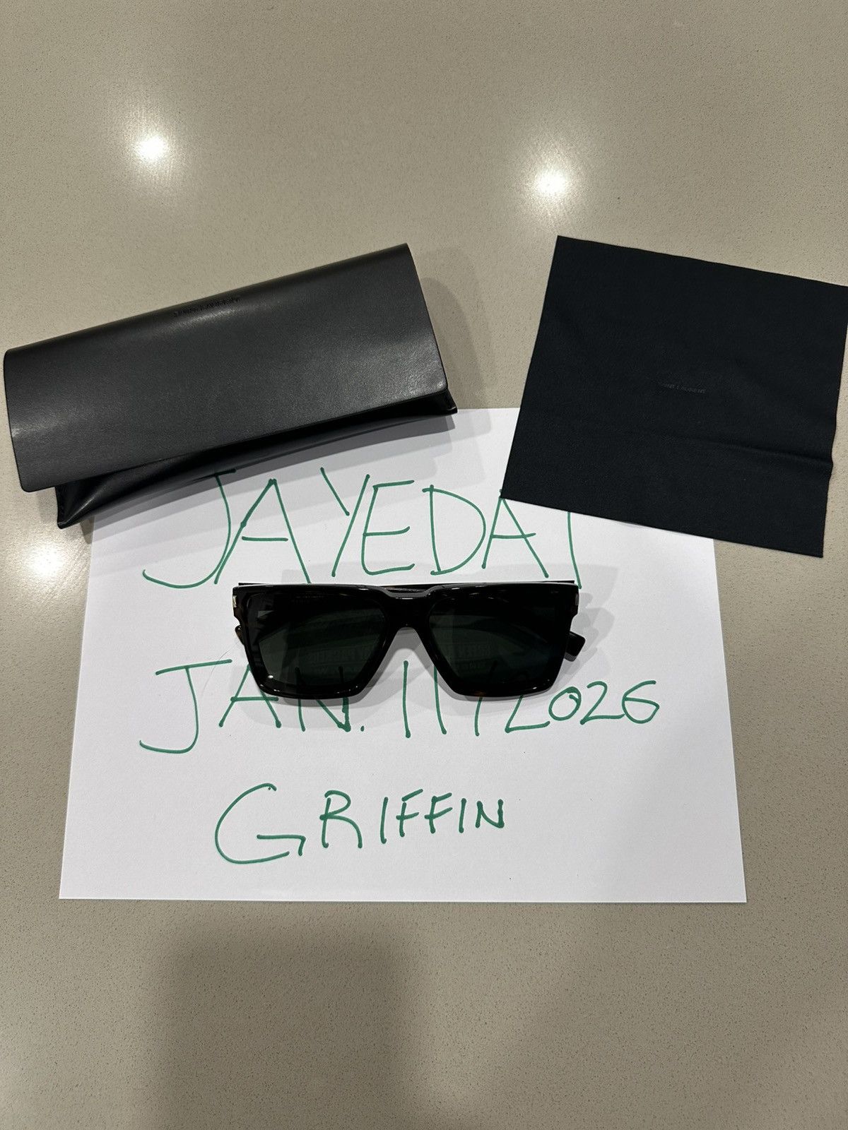 Saint Laurent Paris Saint Laurent SL610 002 Sunglasses Size ONE SIZE - 1 Thumbnail