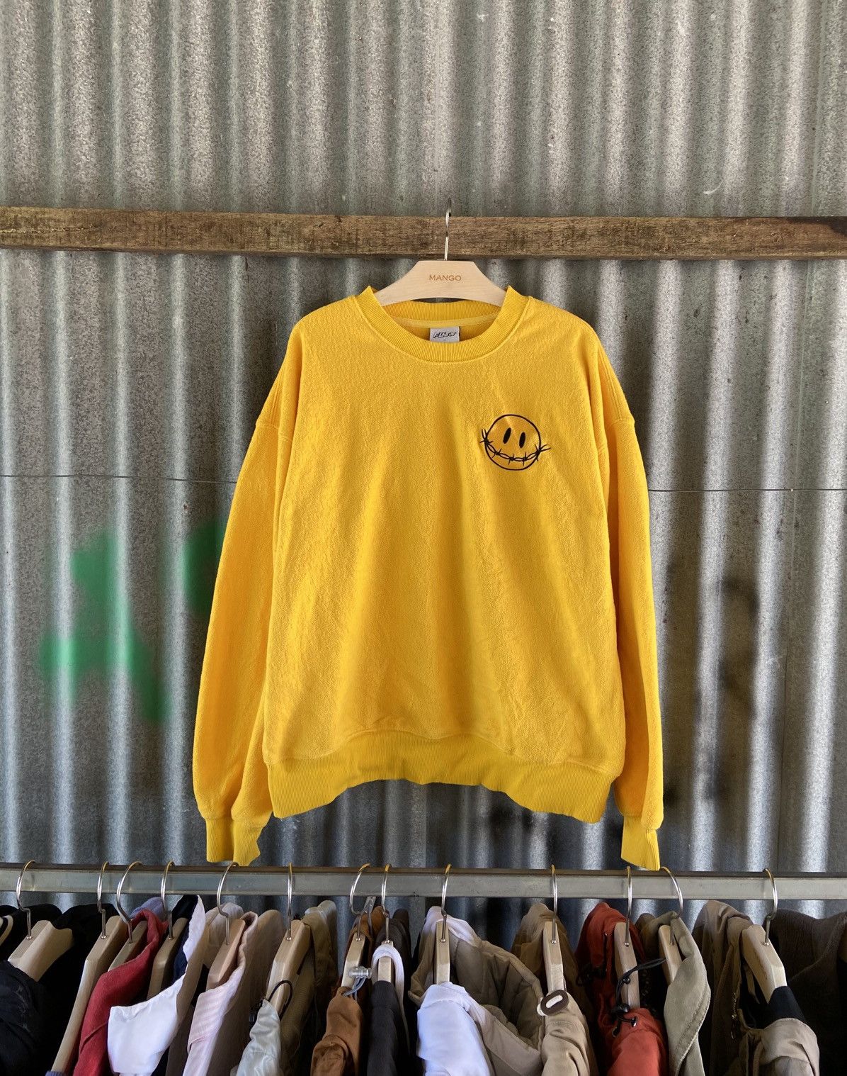 Jordan Brand × Other FLEX HOOD BARBED WIRE SMILEY FACE FLEECE PULLOVER Size US M / EU 48-50 / 2 - 1 Thumbnail