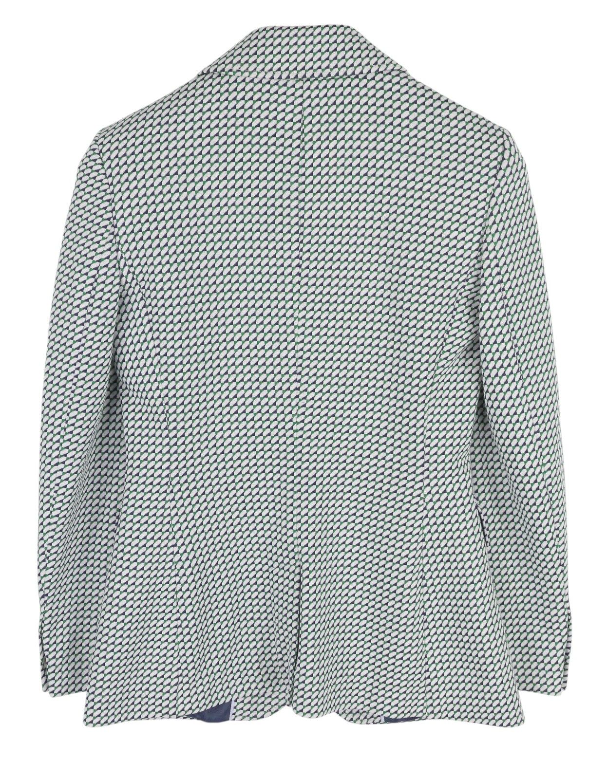Gant GEO JERSEY EU34 Patterned Notch Half Lined Blazer 85536 Size XS / US 0-2 / IT 36-38 - 4 Thumbnail