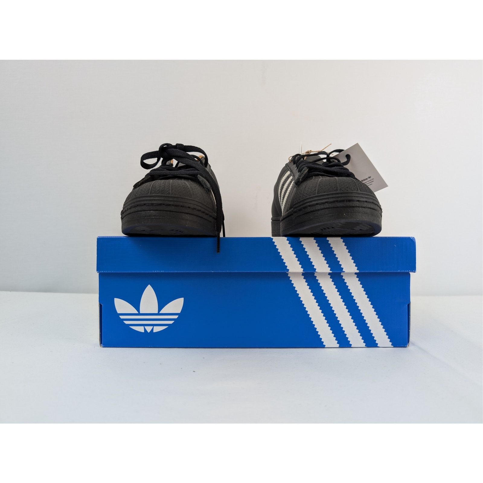 Adidas × JJJJound o1rshd1 Superstar OG Originals Sneakers in Core Black Size US 9.5 / EU 42-43 - 18 Thumbnail