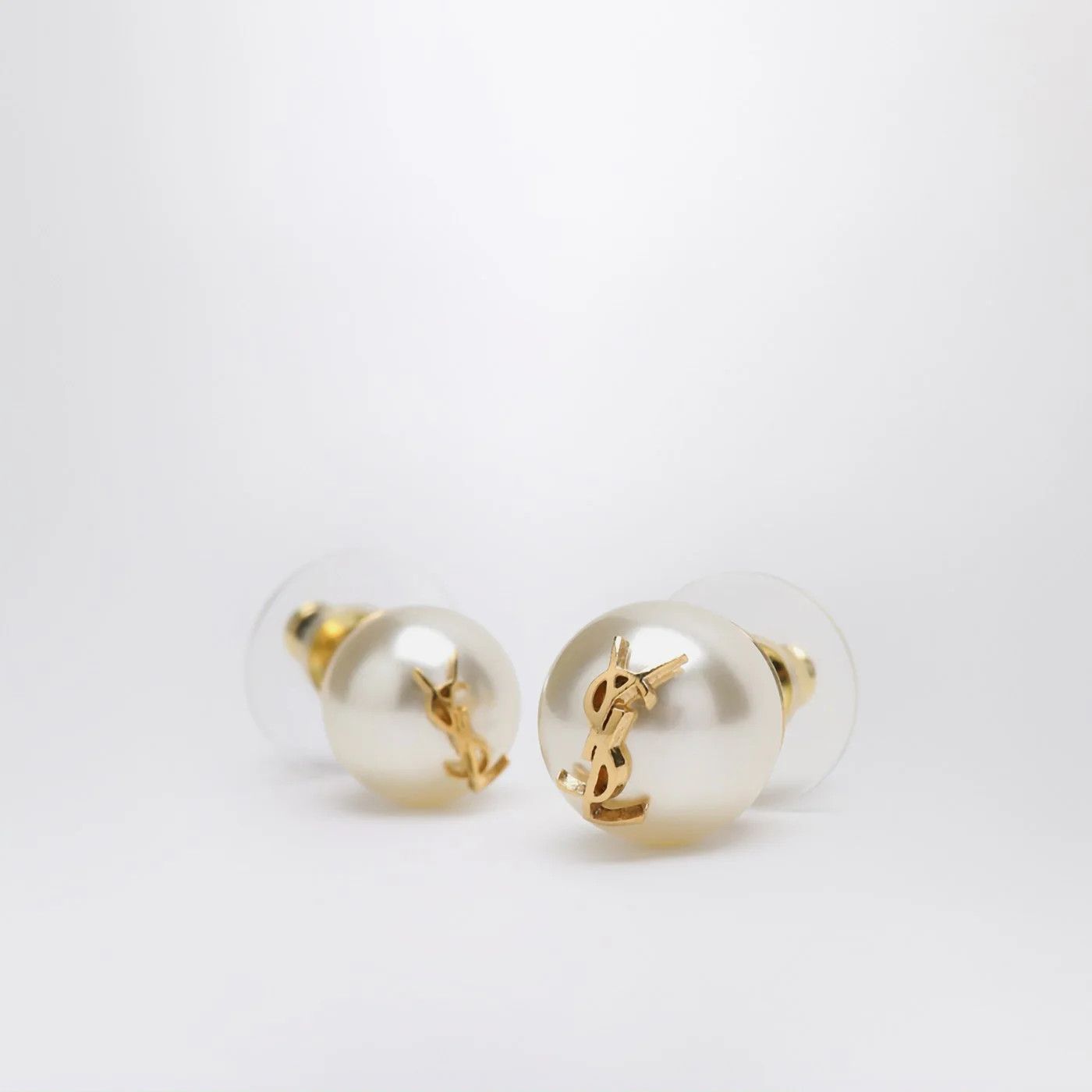 Saint Laurent Paris o1d2blof0526 Size: OS / Earrings With Pearl and Cassandre Size ONE SIZE - 3 Thumbnail