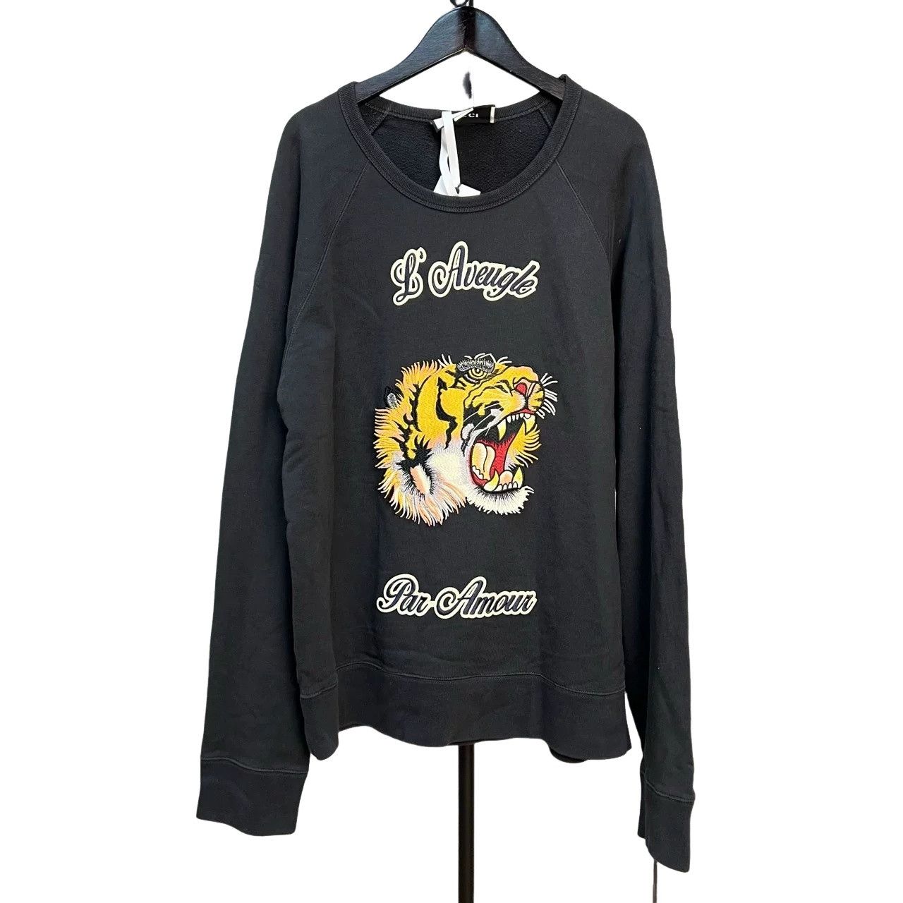 Gucci Gucci Tiger Embroidery Sweatshirt Size L Size US L / EU 52-54 / 3 - 1 Thumbnail