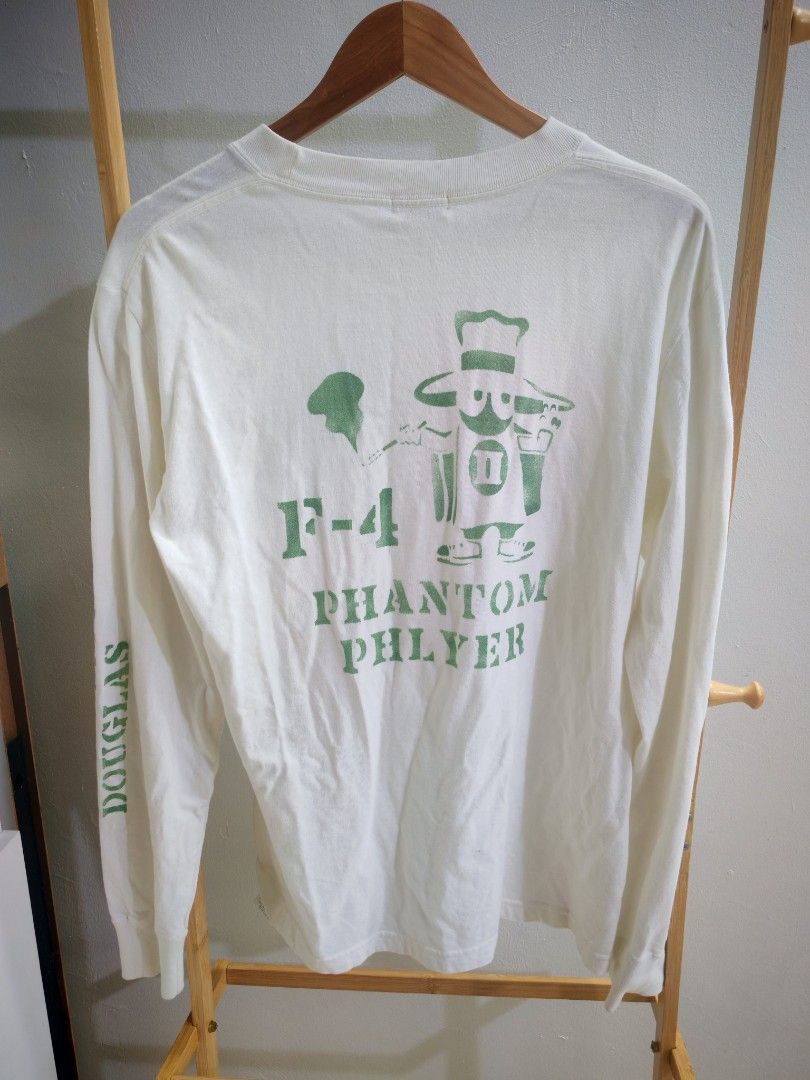 Buzz Rickson's Vintage Buzz Rickson F-4 Phantom Long Sleeve Tee Size US M / EU 48-50 / 2 - 3 Thumbnail