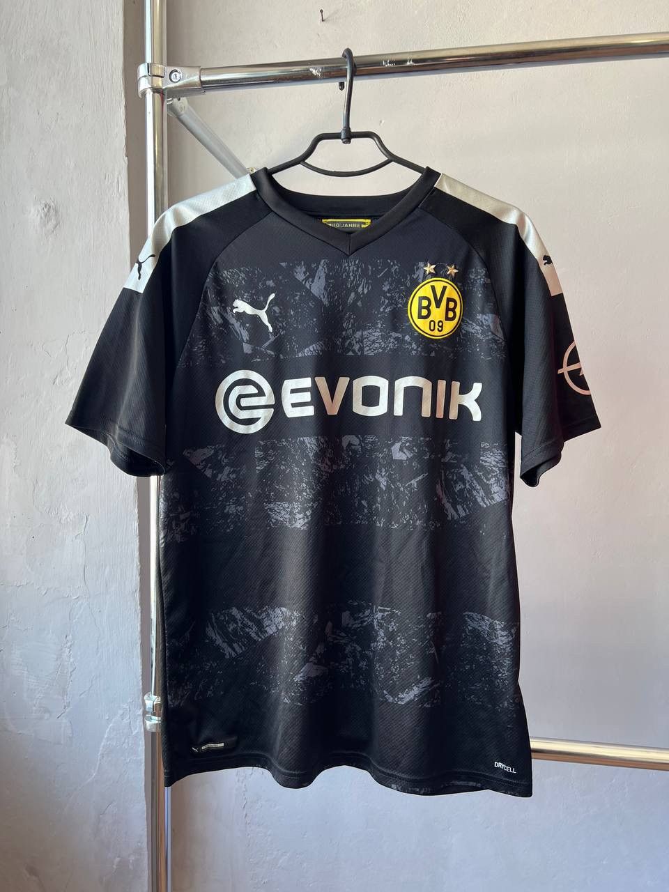 Puma 2019/20 BORUSSIA DORTMUND #7 SANCHO AWAY SOCCER JERSEY SHIRT Size US L / EU 52-54 / 3 - 4 Thumbnail
