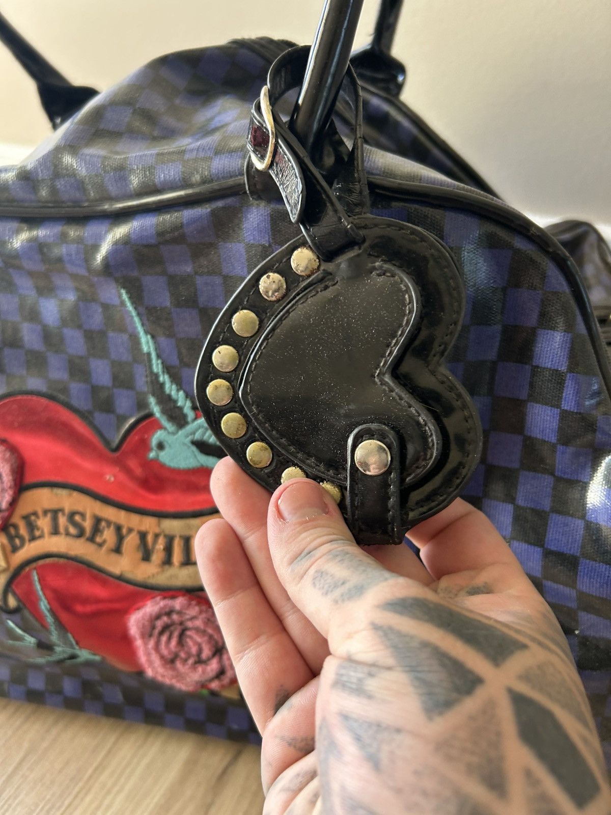 Ed Hardy Vintage Ed Hardy Style Betsyville Roller Bag Size ONE SIZE - 4 Thumbnail