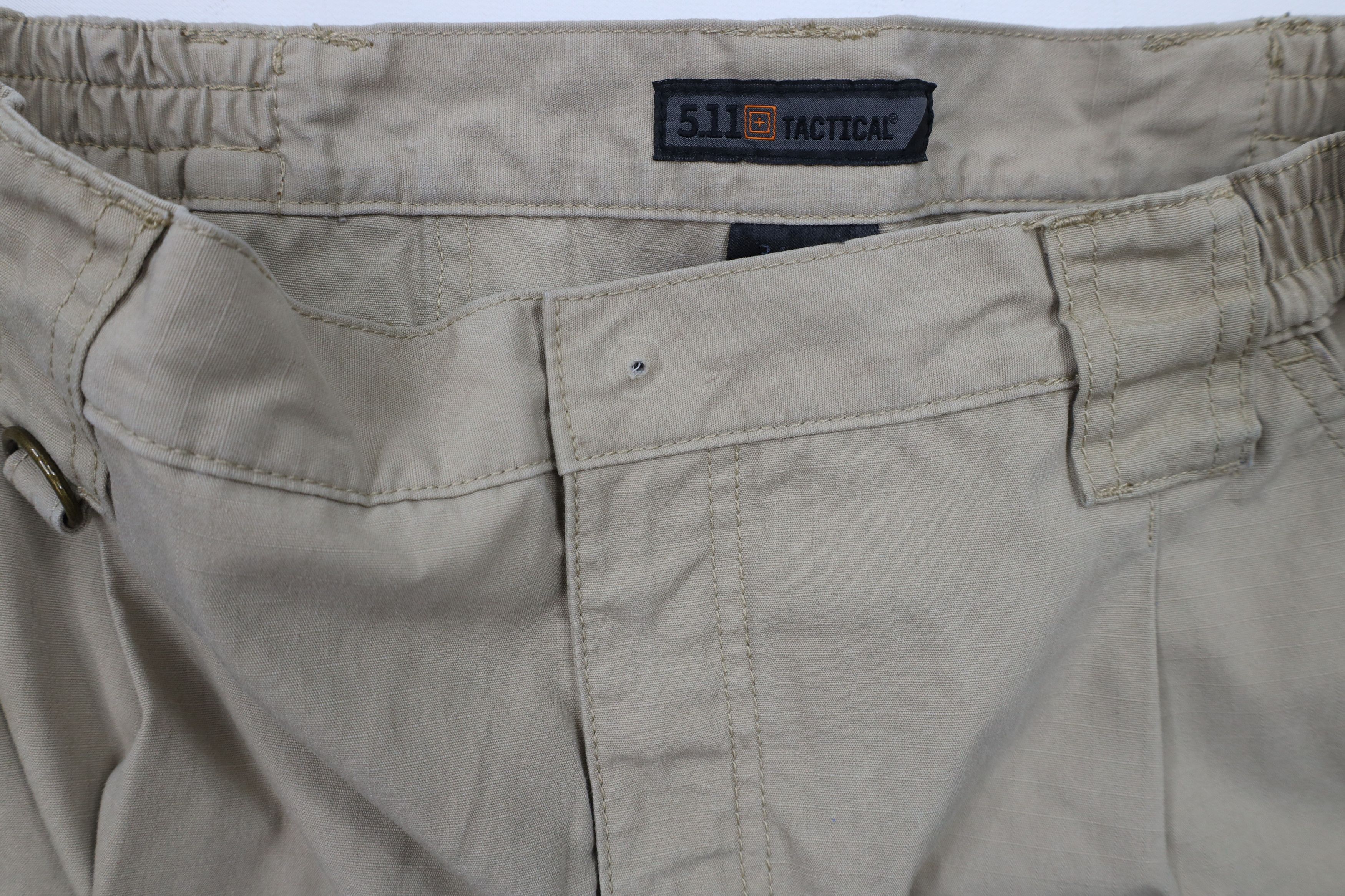 Vintage 5.11 Tactical Series Pro Double Knee Cargo Pants Beige AS IS Size US 34 / EU 50 - 6 Thumbnail