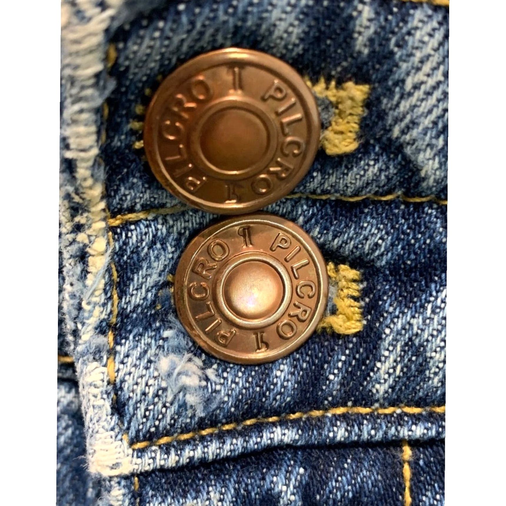 Vintage VINTAGE Pilcro Anthropologie Jeans Utility Ankle Carpenter Denim Womens Size 27 Blue 27 Regular Inseam 29 Women Size 27" / US 4 / IT 40 - 6 Thumbnail