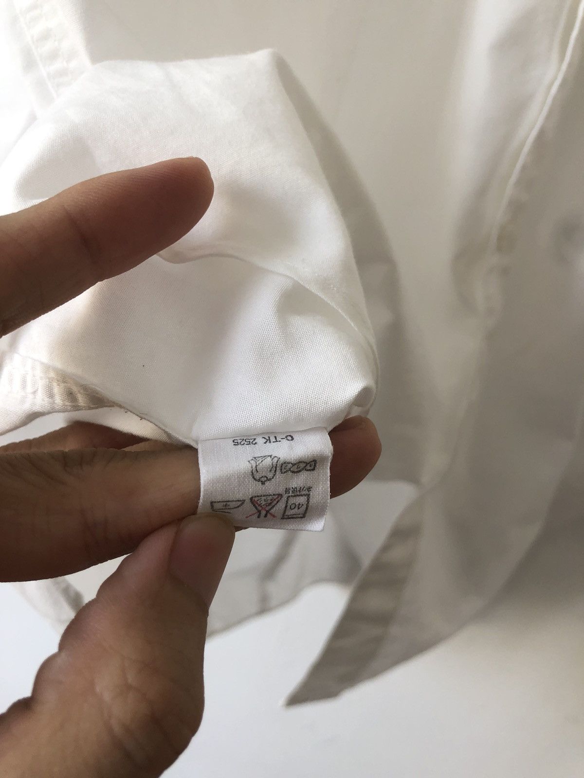 Issey Miyake Crisp white shirt Size US M / EU 48-50 / 2 - 5 Thumbnail