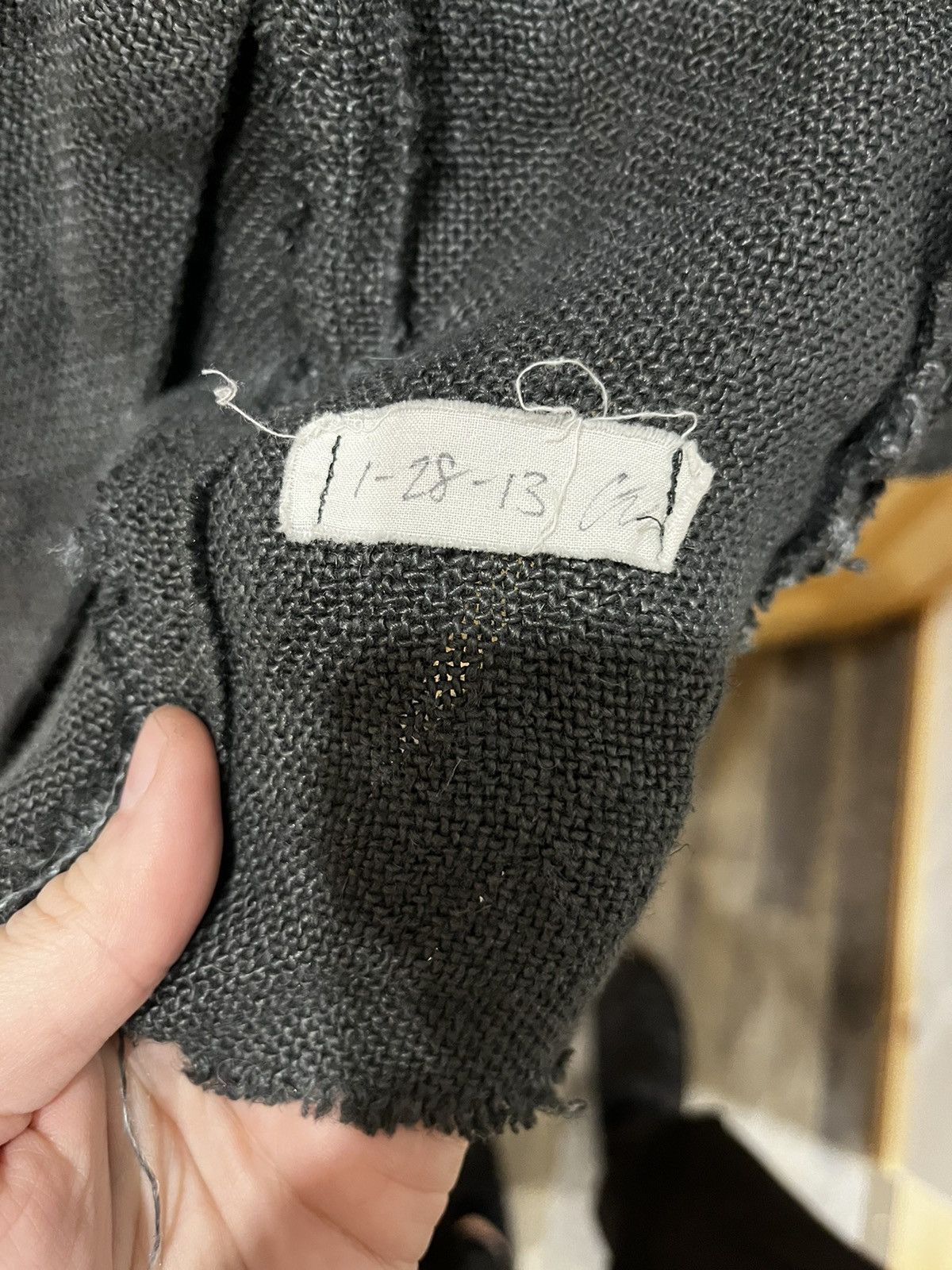 Greg Lauren 2013 Burlap Blazer Size 52L - 4 Thumbnail