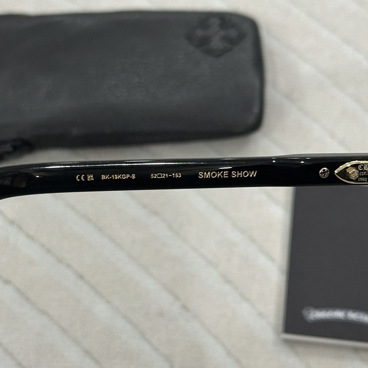 Chrome Hearts CHROME HEARTS SMOKE SHOW Black/18KGP Size ONE SIZE - 7 Thumbnail