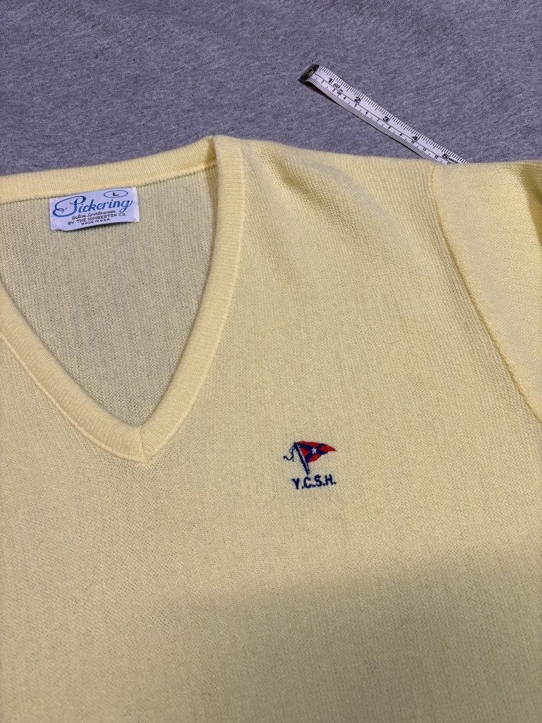 Other Vintage Pickering Yellow Sweater USA Size US M / EU 48-50 / 2 - 7 Thumbnail