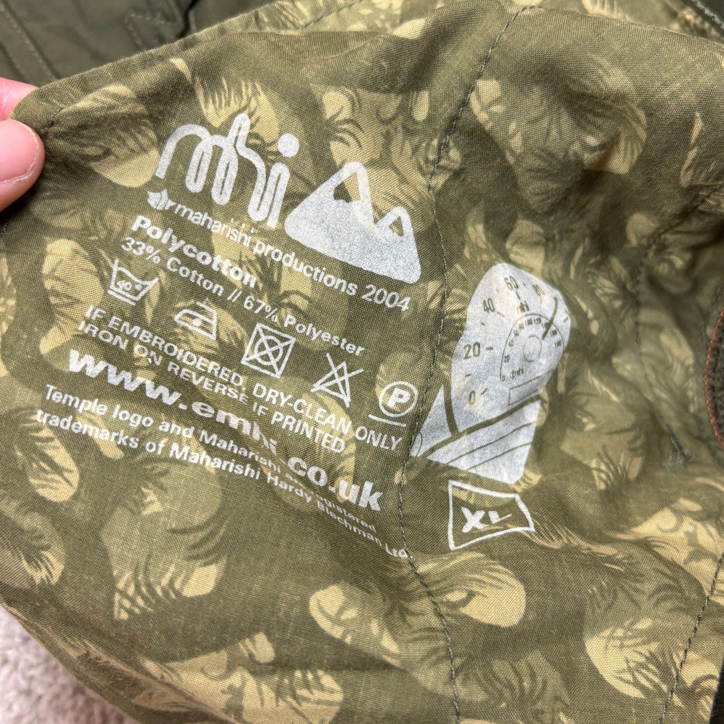 Maharishi Maharishi MHI Baggy Cargo Pants Men's XL 36x35 Military Size US 36 / EU 52 - 7 Thumbnail
