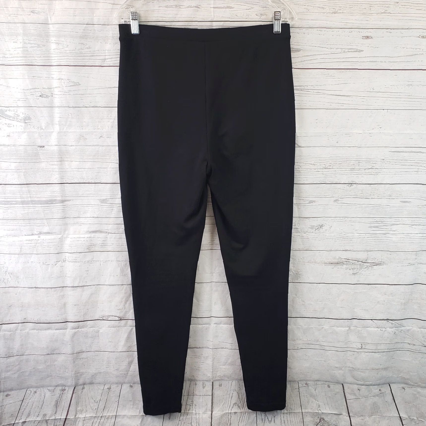 Vintage Chico's Fabulously Slimming Womens Skinny Pants Pull On High Rise Sz 8 Black Size 30" / US 8 / IT 44 - 3 Thumbnail