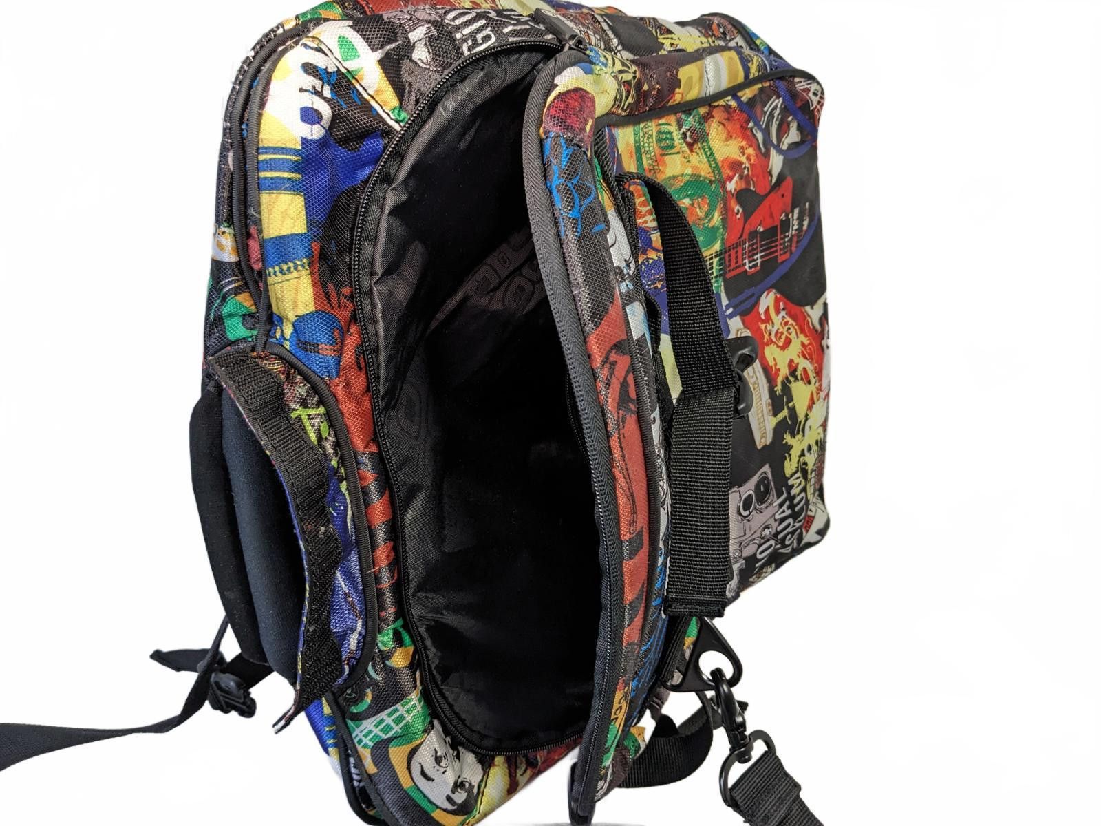 Ogio Ogio Visual Asylum China Messenger Bag Streetwear Graffiti Size ONE SIZE - 8 Thumbnail