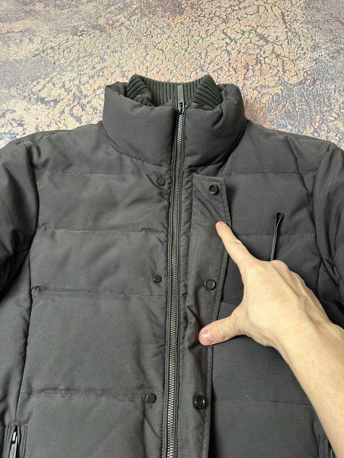 Armani Collezioni RRP 900 Armani Collezioni Down Puffer Jacket Size US M / EU 48-50 / 2 - 2 Thumbnail